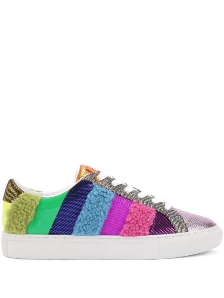 Çizgili sneaker Kurt Geiger London mavi