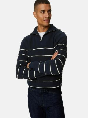 Хлопковый свитер в полоску Marks & Spencer