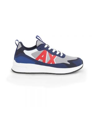 Sneakersy Armani Exchange niebieskie