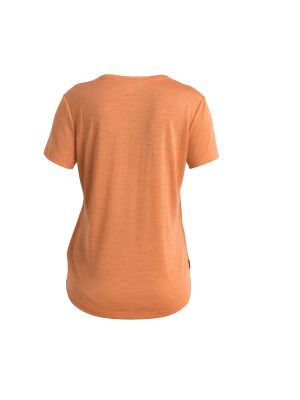 T-shirt de sport Icebreaker orange