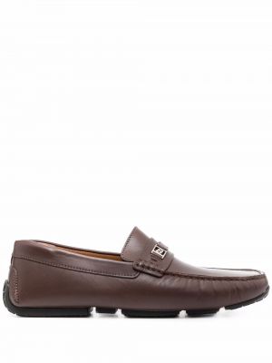 Skinn loafers Bally brun