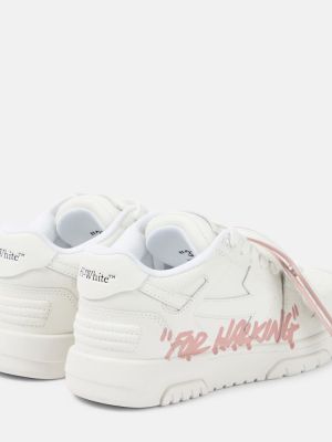 Δερμάτινα sneakers Off-white