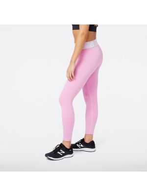 High waist leggings New Balance pink