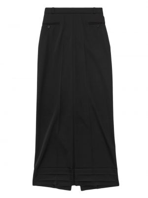 Vilnonis sijonas Balenciaga juoda