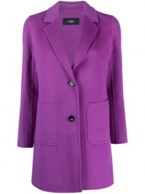 Palton de lână Arma violet
