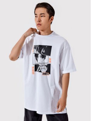 T-shirt oversize Togoshi blanc