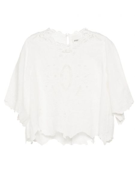Lanena bluza Isabel Marant bijela