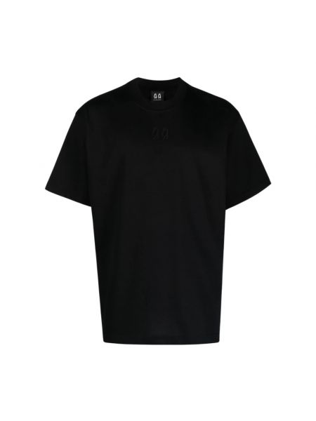 Koszulka z dżerseju casual 44 Label Group czarna
