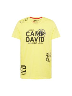 CAMP DAVID Tričko   /  - žltá