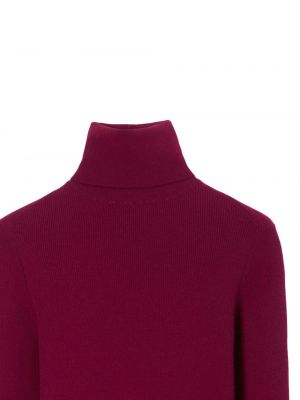 Vilnonis megztinis Burberry rožinė