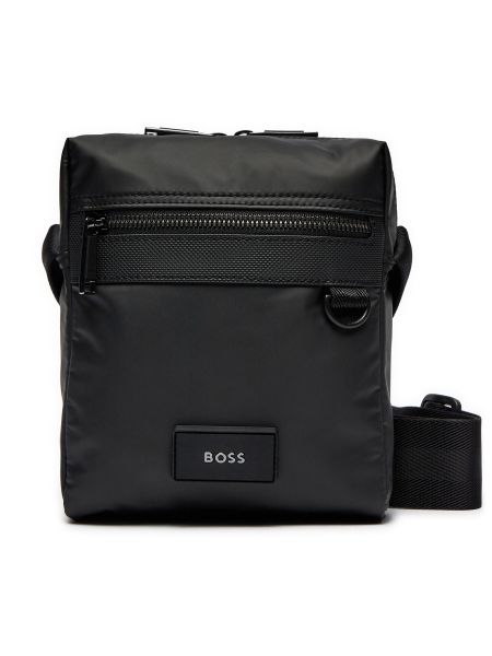Чорна сумка через плече Boss
