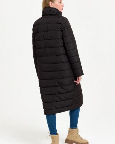 Утепленная демисезонная куртка Lab Fashion черная