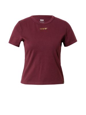 Тениска Levi's® винено червено