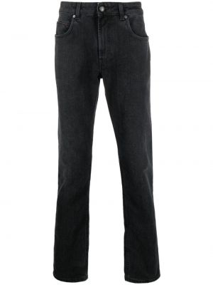Jeans skinny slim en coton Fay noir