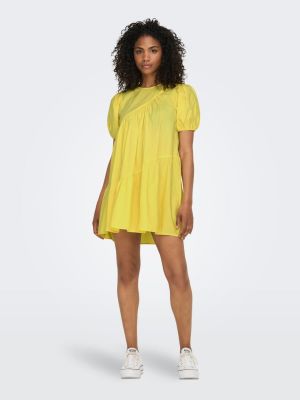 Mini robe Only jaune
