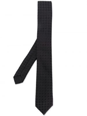 Corbata con bordado Dolce & Gabbana negro