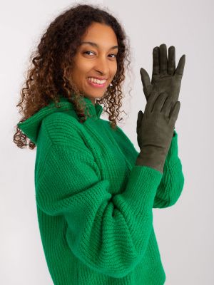 Γάντια Fashionhunters χακί