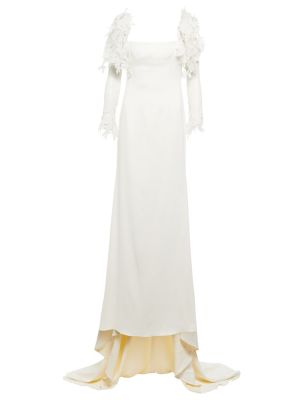 Макси рокля Danielle Frankel бяло