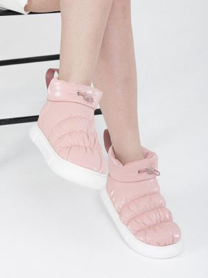 Ботинки в деловом стиле Letoon розовые