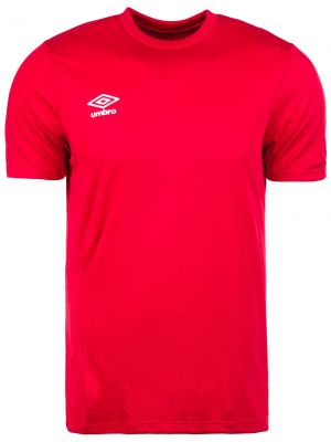 T-shirt sportive in maglia Umbro rosso