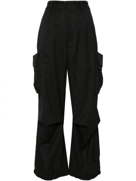 Relaxed карго панталони Y-3 черно