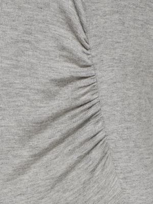 Nočná košeľa Lascana sivá