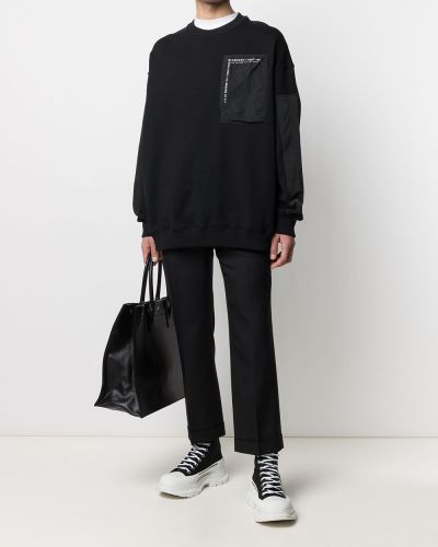 Sudadera con bolsillos Givenchy negro