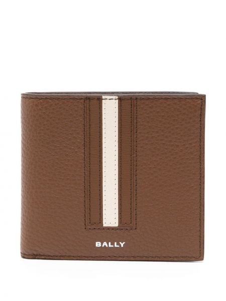 Usnjena denarnica Bally rjava