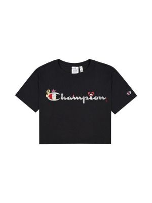 Tričko s krátkými rukávy Champion černé