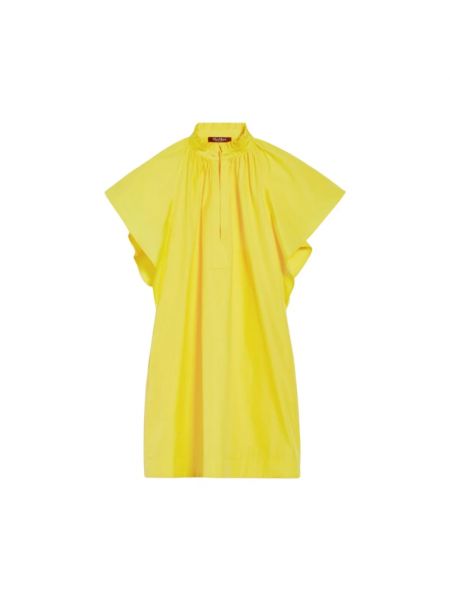 Sukienka mini Max Mara żółta