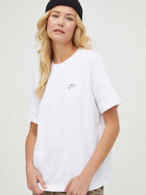 Koszulka bawełniana Mercer Amsterdam biała