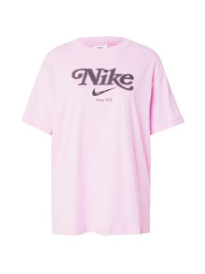 Majica s melange uzorkom Nike Sportswear crna