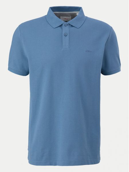 Polo marškinėliai S.oliver mėlyna