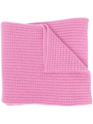 Strikket kashmir skjerf Windsor rosa