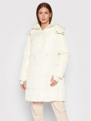 Pernata jakna Trussardi bijela