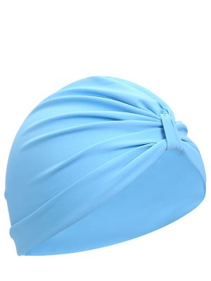 Однотонная шапка Moeva голубая