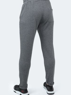 Slim fit sportovní kalhoty Slazenger šedé