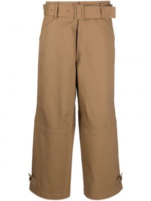 Pantalon large Manuel Ritz marron