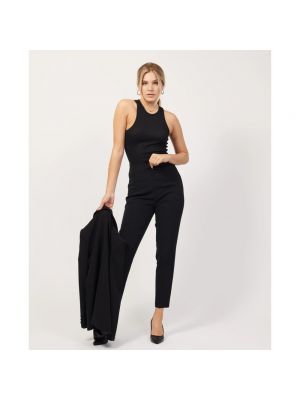 Spodnie skinny fit Giulia N Couture czarne
