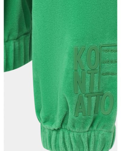 Свитшот Kontatto, зеленый