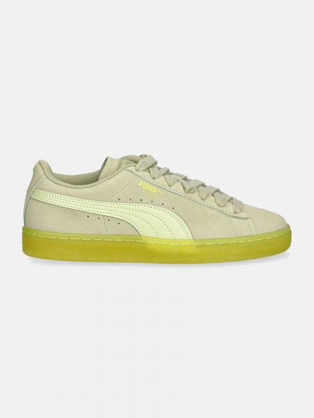 Puma sneakersy zamszowe Suede Classic Translucent zielony Shopsy