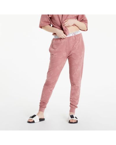 Sportovní kalhoty Calvin Klein růžové
