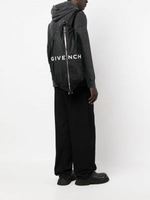 Mugursoma ar rāvējslēdzēju ar apdruku Givenchy