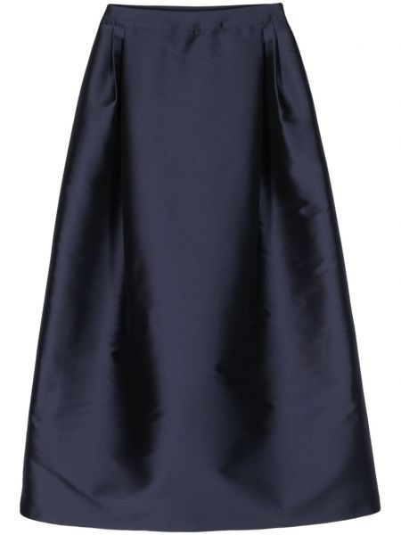 Dlhá sukňa Alberta Ferretti modrá