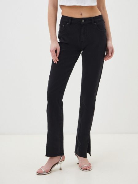 Прямые джинсы Sisley черные