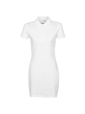 Mini šaty Lacoste bílé