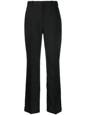 Pantaloni a vita alta Calvin Klein nero