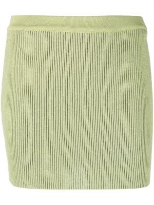 Шерстяная юбка Paloma Wool, зеленая