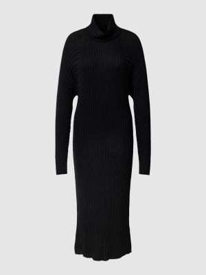 Dzianinowa sukienka midi Y.a.s czarna