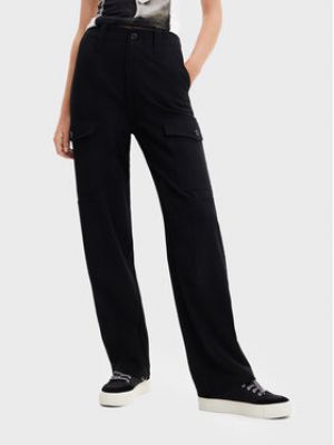 Pantalon large Desigual noir